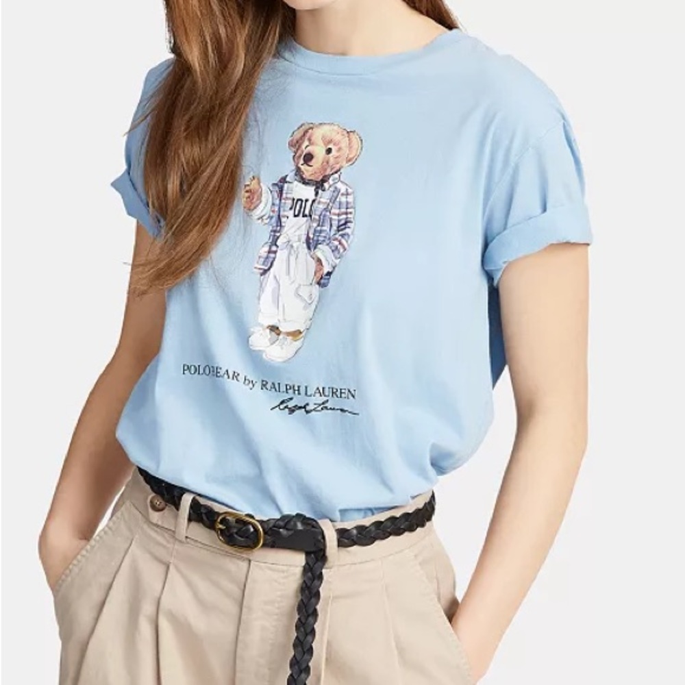 Polo Bear Cotton T Shirt